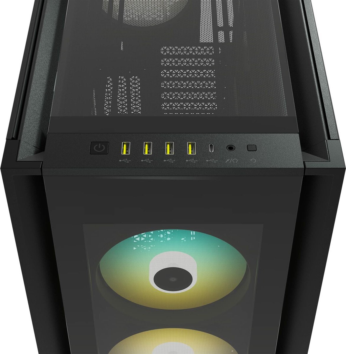 ATX Semi-toren doos Corsair iCUE 7000X RGB