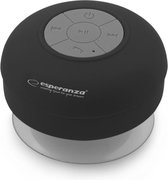 Draadloze Bluetooth Speaker - Zwart - Alle vertrekken mogelijk - Waterdicht - Zwart en Grijs