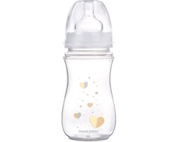 Canpol Babies NEWBORN BABY (beige) Easy Start Anti-Koliek babyfles 3m+, 240 ml 240 ml