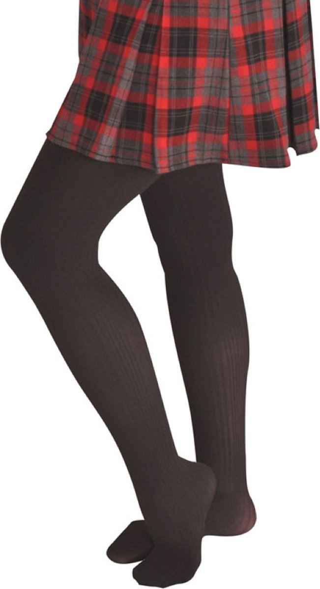 Dames maillot / panty microfibre - collant met rib structuur - Xlarge - 5 paar - 60 DEN