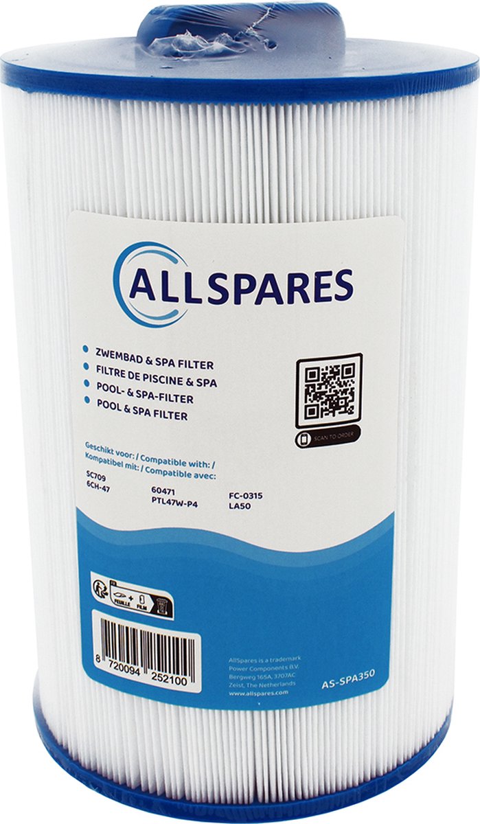 AllSpares Spa Waterfilter SC709 / 60471 / 6CH-47
