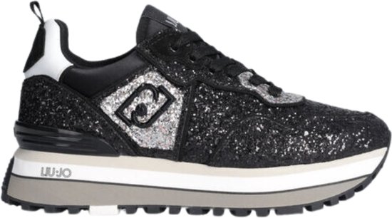 Liu Jo Maxi Wonder 24 Lage sneakers - Dames - Zwart - Maat 36