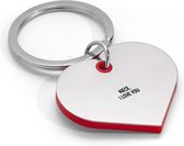 Akyol - niece i love you sleutelhanger hartvorm - Nicht - de liefste nicht - cadeautje - verjaardagscadeau - verjaardag - cadeau voor nicht - cadeau - kado - geschenk - gift - nicht artikelen
