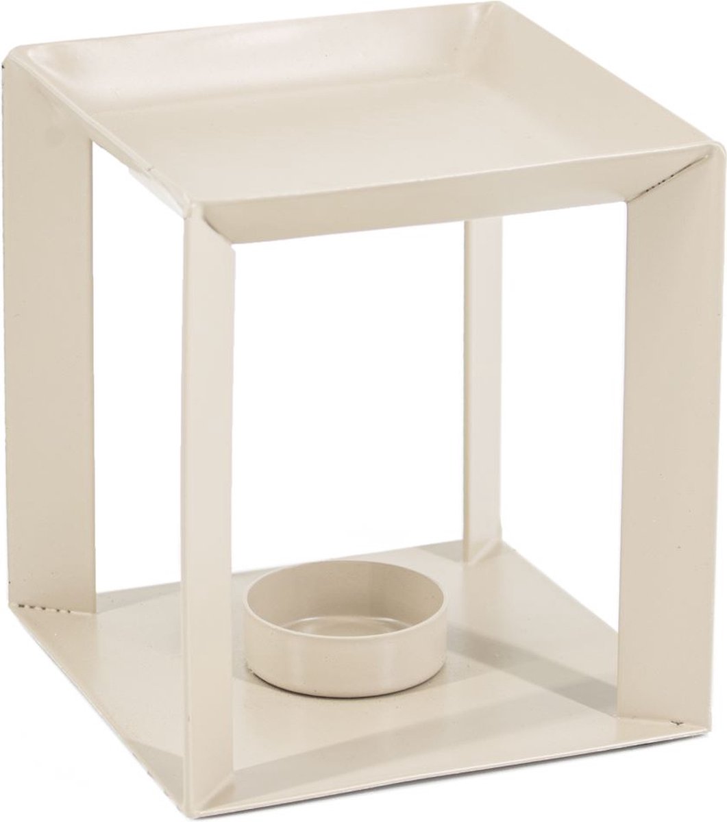 HomeBound by KY | Geurbrander Cube zand | amberblokjes geurbrander