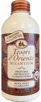 Tesori d'oriente geconcentreerde wasparfum BYZANTIUM met zwarte roos en labdano