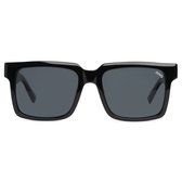 Lunettes de soleil Nivo | Paco Black - Lunettes de soleil noires - Femme & Homme - Polarisées - Lunettes de soleil Festival - Filtre UV400 - Étui à lunettes de Luxe gratuit