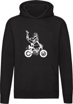 Motor Hoodie - cascadeur - ballerine - vélo - pull - pull - capuche