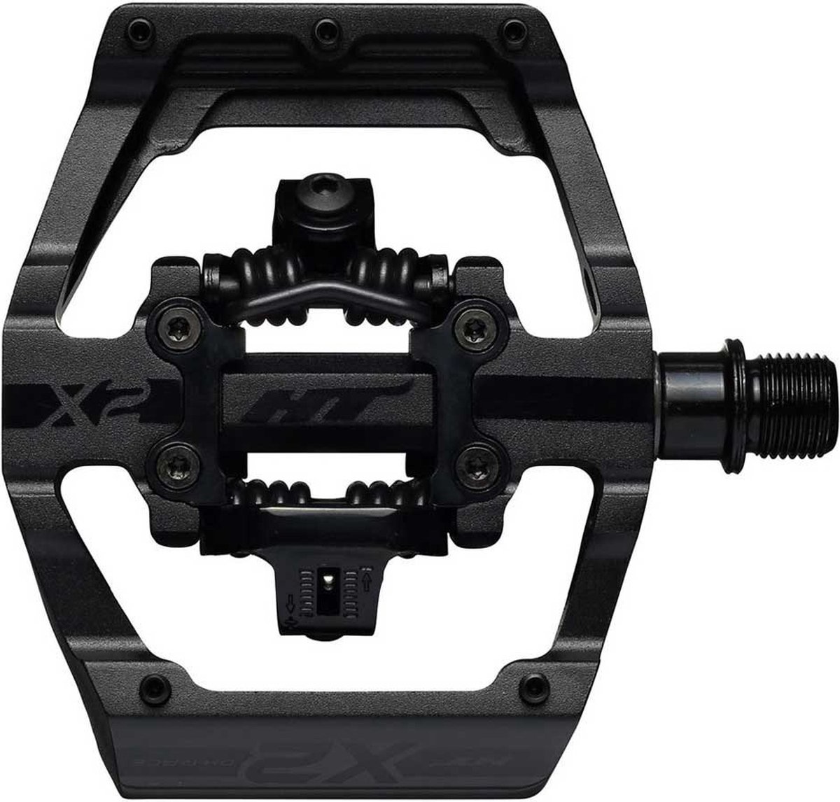 Ht Downhill X2 Pedalen Zilver