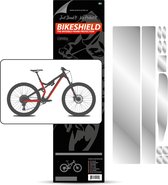 Bikeshield frame bescherming Fullpack regular glossy protectie sticker | fiets folie | onderbuis | zadelbuis | ketting | kabel