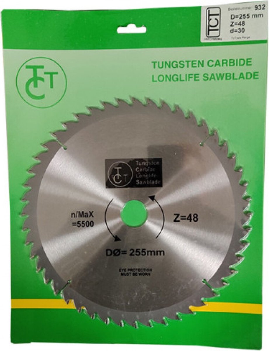 TCT Zaagblad 932 255-48T-30 - Hm