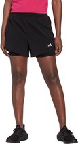 adidas Performance AEROREADY Made for Training Minimal Two-in-One Short - Dames - Zwart- S