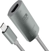 USB-C naar HDMI Vrouwelijke Adapter Smartphone/Tablet-kabel 4K resolutie 15 cm