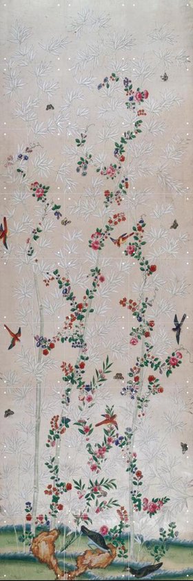 IXXI Papier Peint 18ème Siècle - Décoration murale - Fleurs et Plantes - 60 x 180 cm