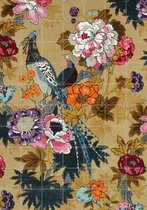 IXXI Tropical Birds - Wanddecoratie - Bloemen en Planten - 140 x 200 cm