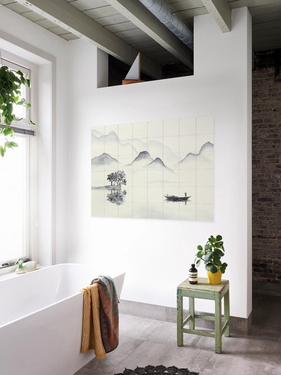 IXXI Matin de pêche - Décoration murale - 100 x 140 cm