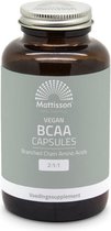Mattisson - Vegan BCAA Capsules - Branched Chain Amino Acids - Essentiële Aminozuren BCAA Supplement - 120 Capsules