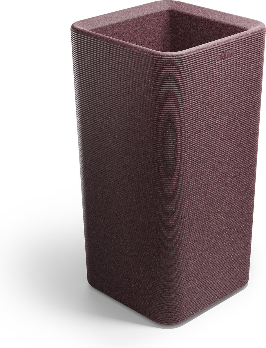 Otium bloempot dubbelwandig Linea 40 cm violet cork