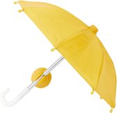 Telefoon paraplu - Smartphone parasol - telefoonscherm zonwering - geel - universeel