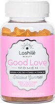 Lashilé Beauty Good Love Women - Pilules améliorant la libido - Libido Woman - Arginine - Damiana - 60 gélifiés