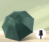UV Paraplu - Paraplu en Parasol in één - Opvouwbaar - met UV bescherming - Mini Zonneparaplu - Hand Parasol - Kleur Groen