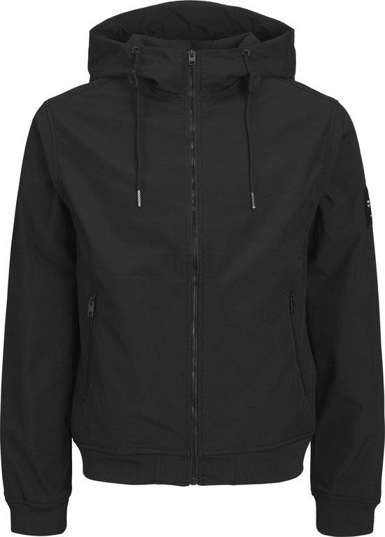 JACK&JONES PLUS JJEBASIC SOFTSHELL HOOD NOOS PLS Heren Jas - Maat EU4XL US2XL