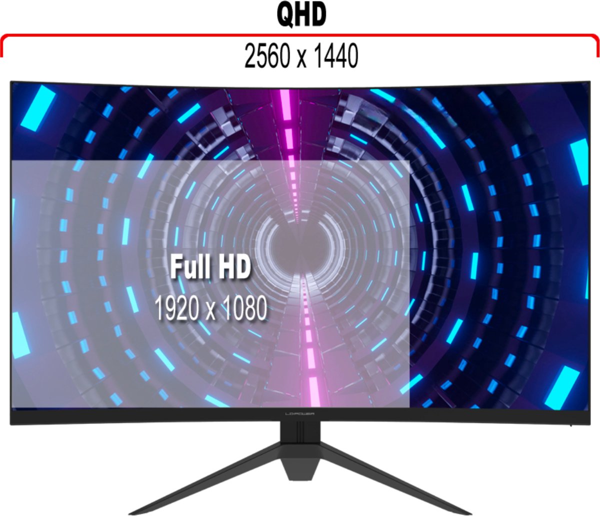 Game Hero 27'' - Moniteur incurvé Noir 165 Hz