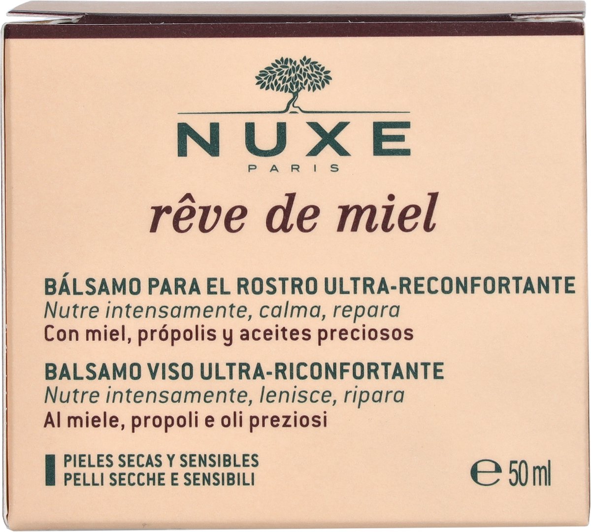 NUXE crème visage ultra réconfortante nuit rêve de miel