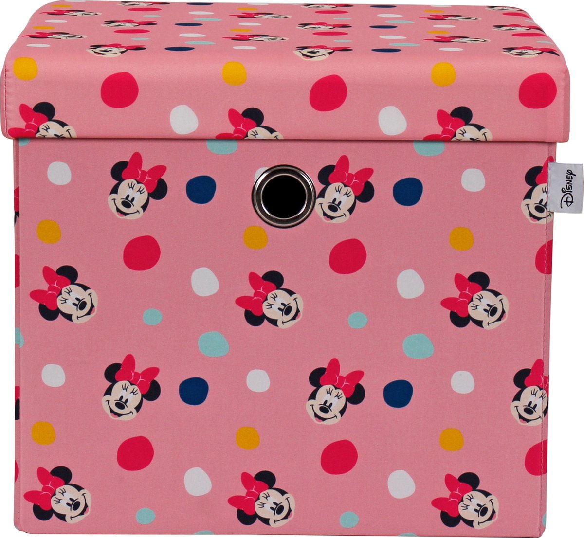 Disney - Minnie Mouse - Houten Opbergbox - Zitpoef