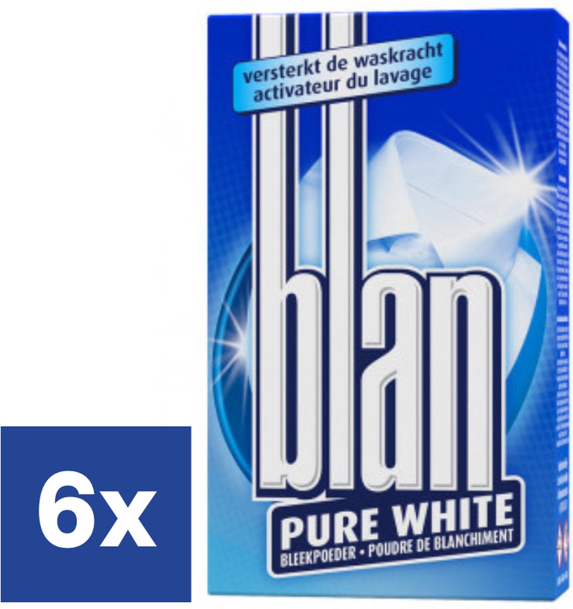 Blan Bleekpoeder Pure White (Voordeelverpakking) - 6 x 500 g