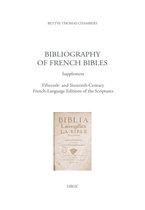 Travaux d'Humanisme et Renaissance - Bibliography of French Bibles. Supplement