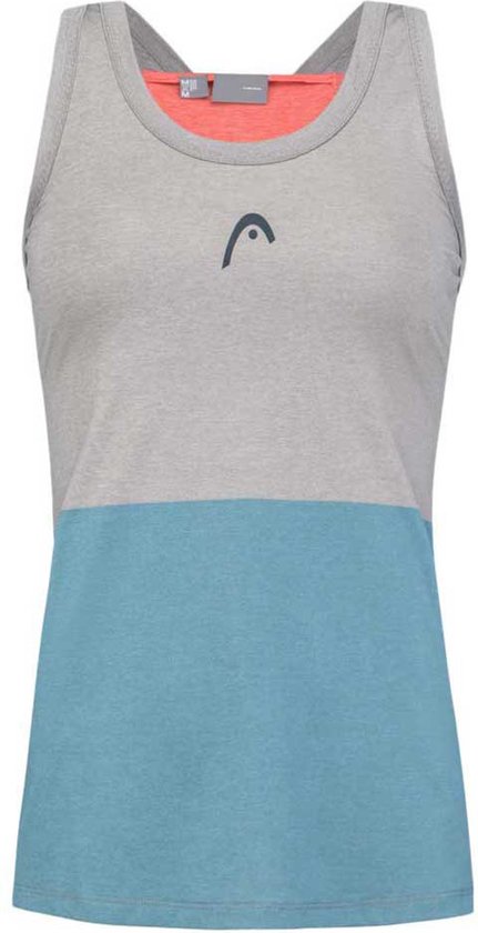 Head Racket Padel Tech Mouwloos T-shirt Blauw,Grijs XS Vrouw