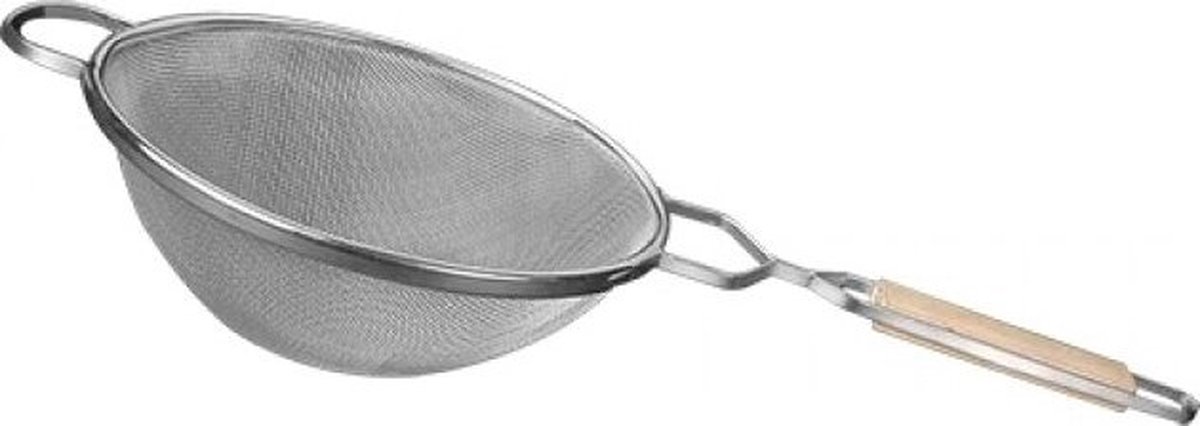 Vergiet - vertind met houten steel ø 260 mm