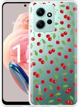 Cazy Hoesje geschikt voor Xiaomi Redmi Note 12 4G Kersen
