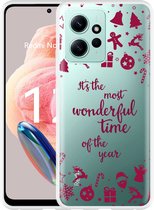 Cazy Hoesje geschikt voor Xiaomi Redmi Note 12 4G Most Wonderful Time