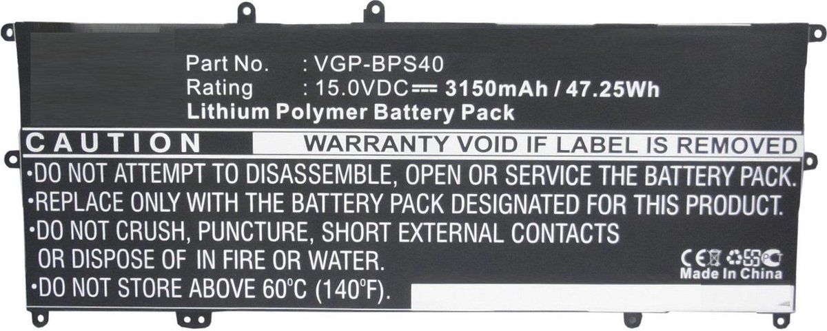 CoreParts MBXSO-BA0041 notebook reserve-onderdeel Batterij/Accu