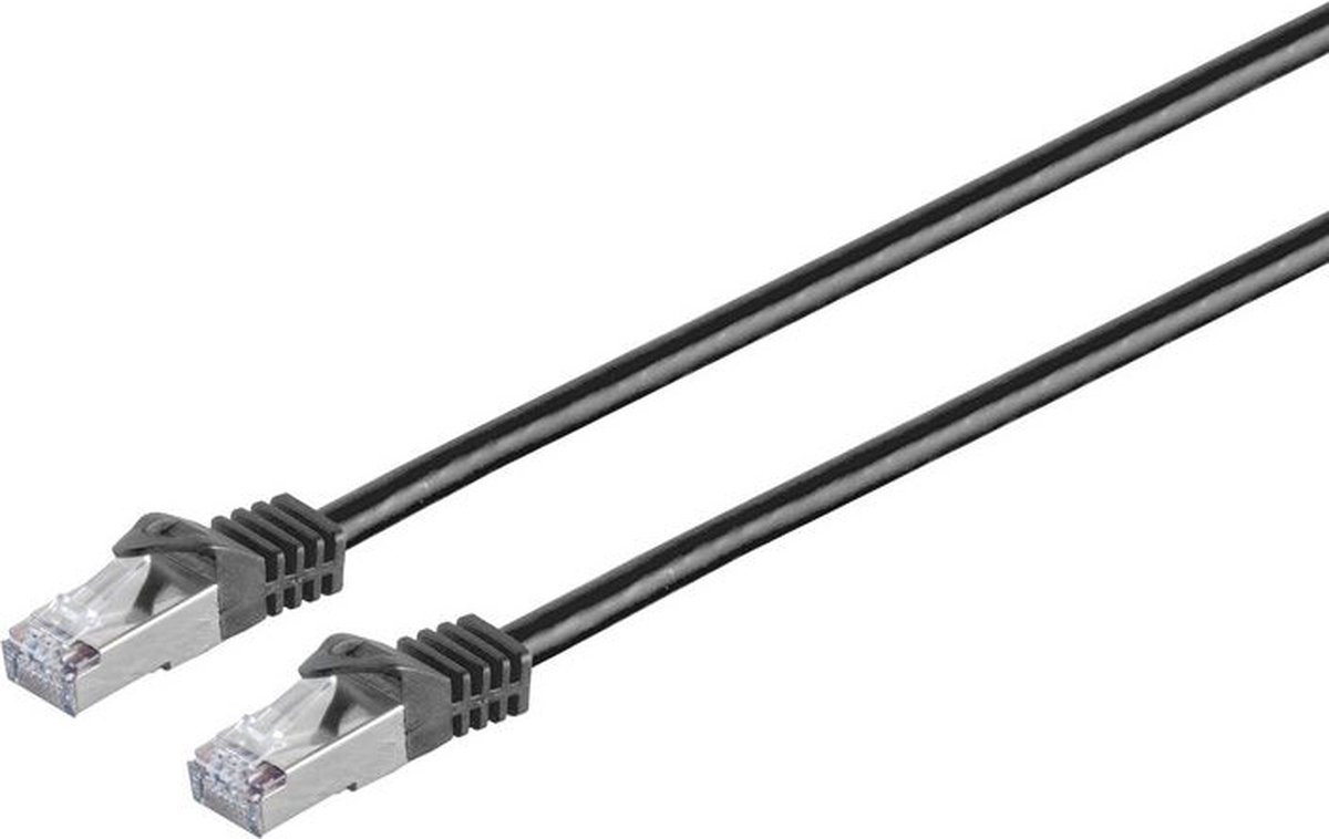 Microconnect  - Cat 6 UTP-kabel - RJ45 - 0.5 m - zwart