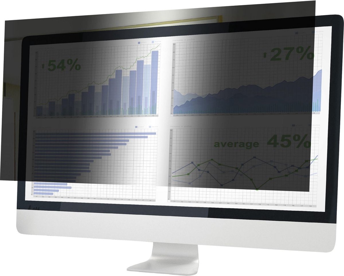 eSTUFF GLBB31698393 schermfilter 80 cm (31.5") Monitor Randloze privacyfilter voor schermen