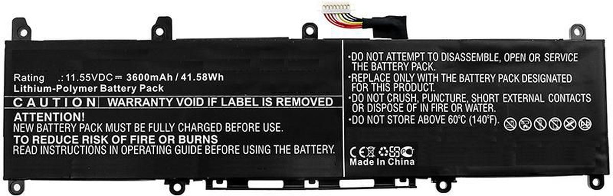 CoreParts MBXAS-BA0185 laptop reserve-onderdeel Batterij/Accu