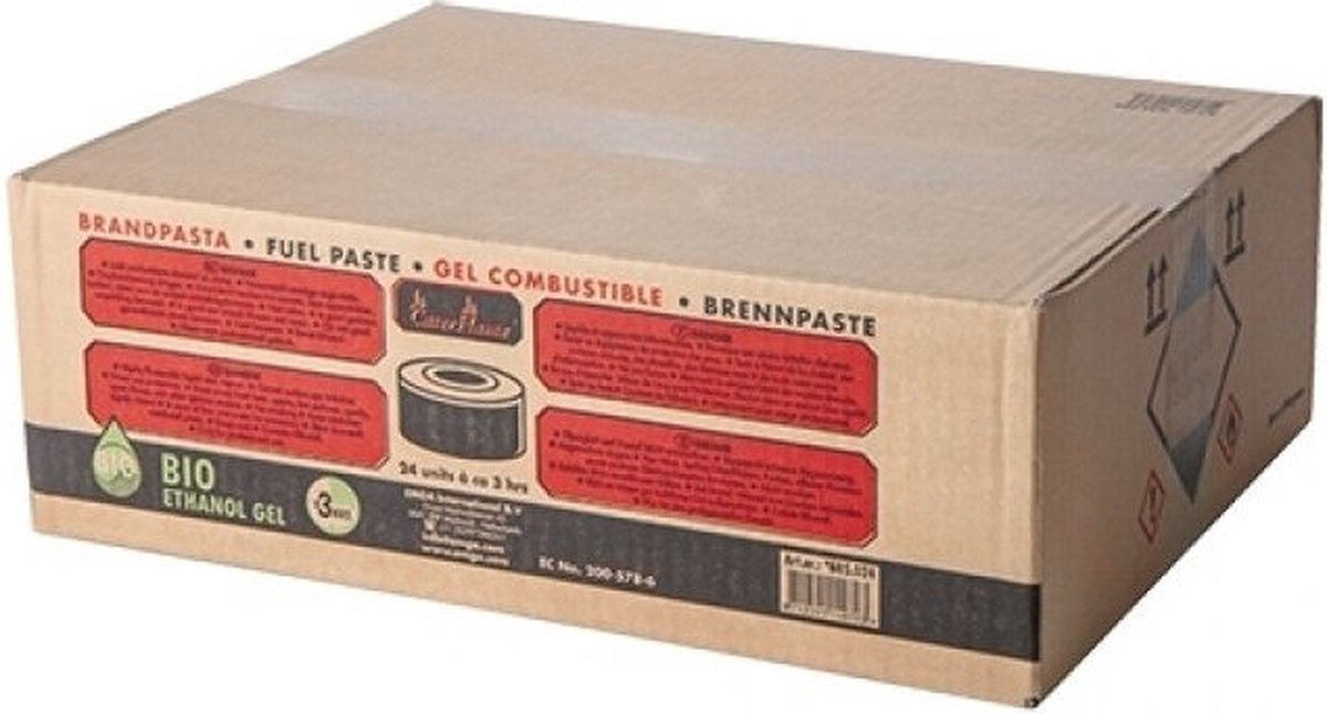 CaterFlame brandpasta blikjes (24 stuks van x200gr) - Professionele brandpasta