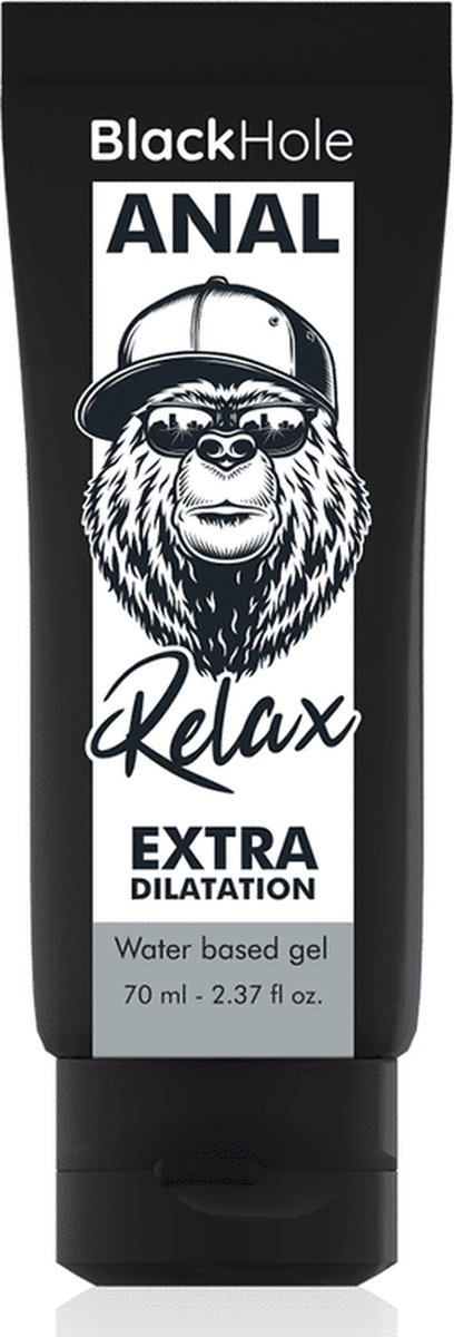 Goedkoopste Black Hole - Anaal Glijmiddel - Op Waterbasis - Relaxeert Waardoor Anale Sex Vlotter Verloopt - 70ml
