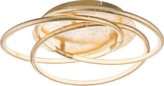 GLOBO Barna - gouden LED plafondlamp