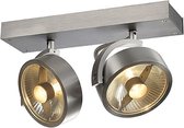 SLV KALU 2 QPAR plafondlamp Spotlamp 1x150W Aluminium 147316