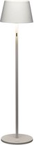 Konstsmide Pomezia staande lamp (snoerloos) met dimmer - H 150cm - Wit