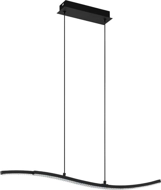 EGLO Lejias Hanglamp - LED - 78 cm - Zwart