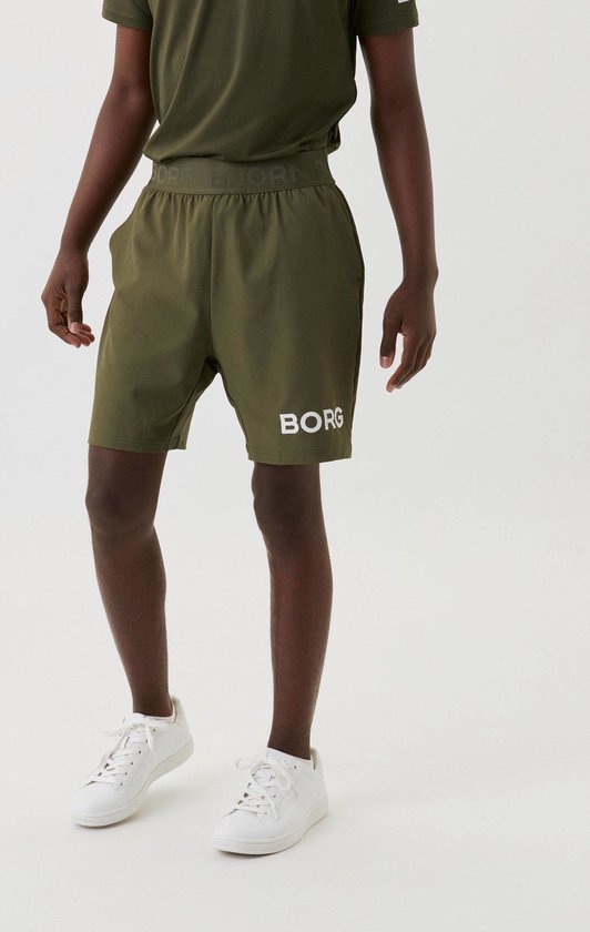 Bjorn Borg Garçons Short vert taille 158-164