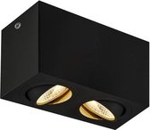 Plafondlamp 1002003 - Triledo Kleur: Zwart - Outlet