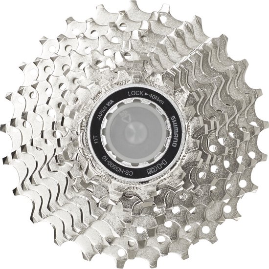 Cassette 10 speed Shimano CS-HG500 11-25T van Merkloos — afbeelding 5