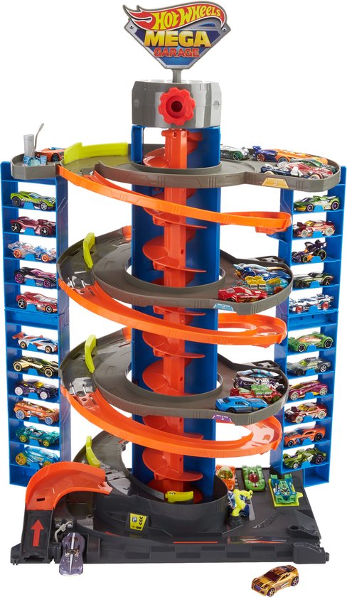 Hot Wheels City Mega Garage - Speelgoed auto racebaan