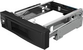 ICY BOX IB-167SSK, Wechselrahmen, 1x 3,5 SATA/SAS HDD zu 1x SATA Host, EasySwap 5.25 inch HDD-inbouwframe voor 3.5 inch