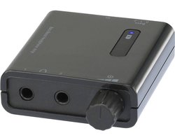 SpeaKa Professional Koptelefoonversterker Zwart